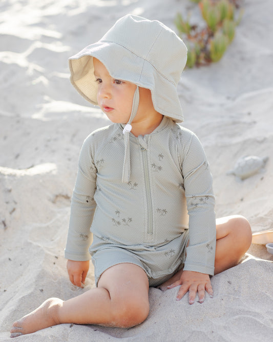 Long Sleeve One Piece Rashguard Palm