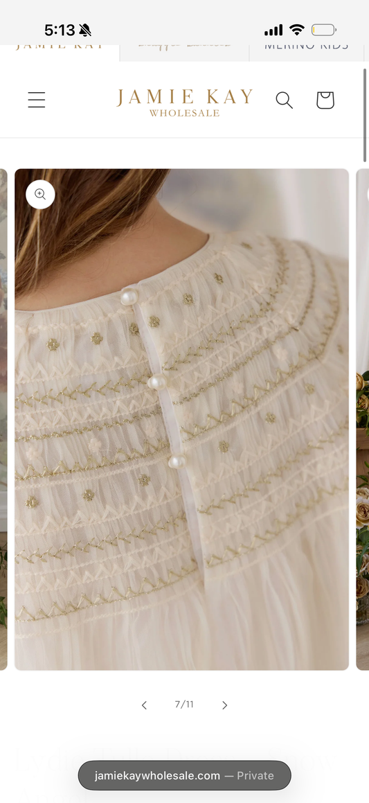 Lydie Tulle Dress