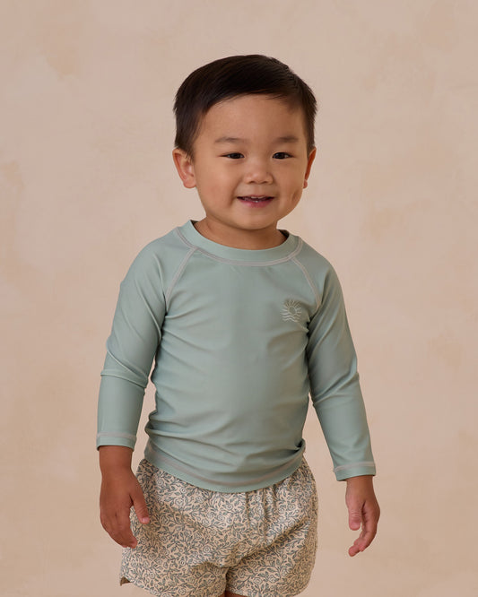 Swim Shorts Green Garden