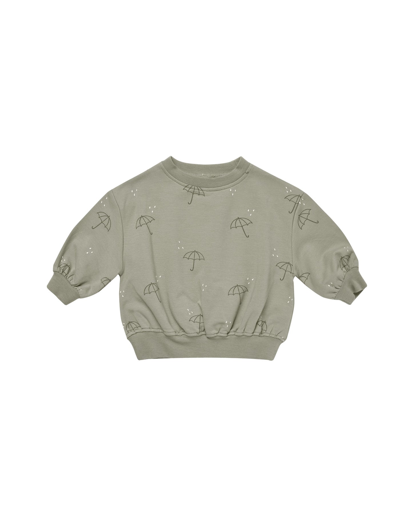RELAXED FLEECE SWEATSHIRT AND SWEATPANTS || UMBRELLAS