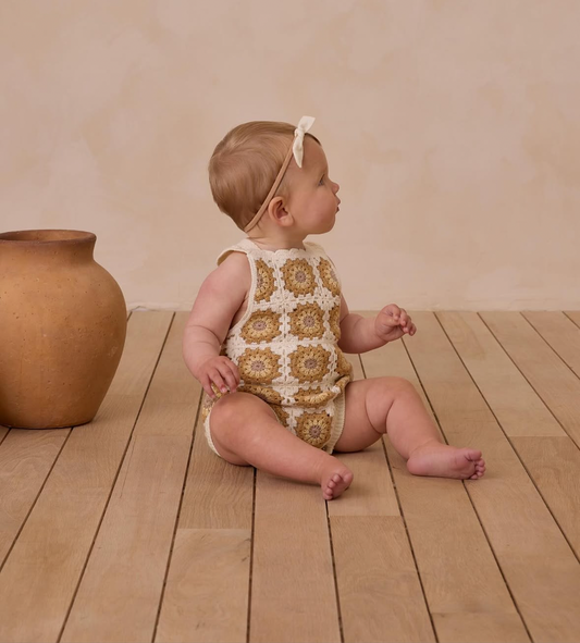 Crochet Romper Marigold Daisy