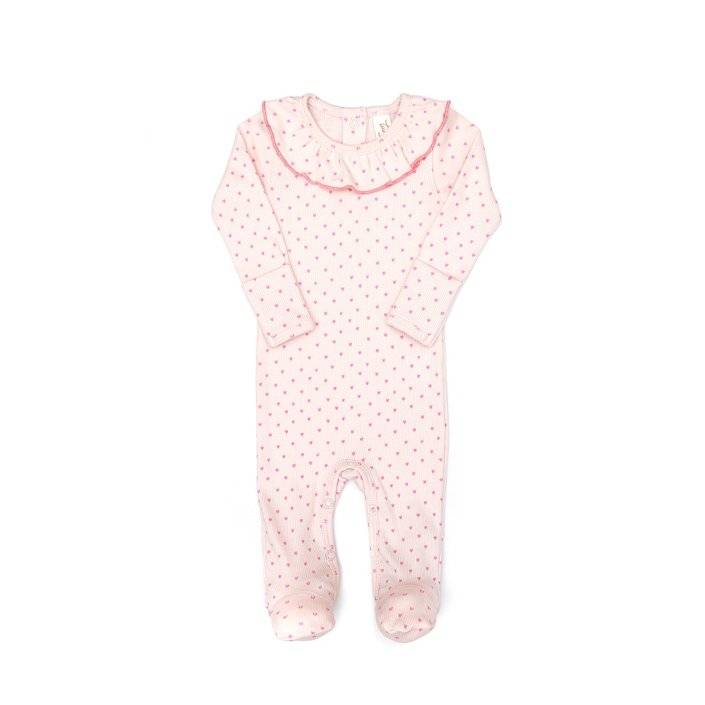 Ruffle footie