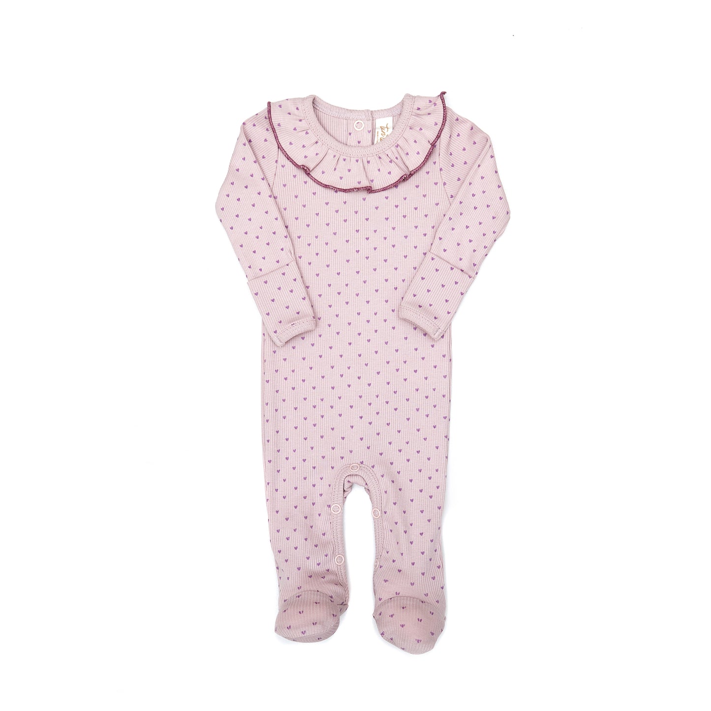 Ruffle footie