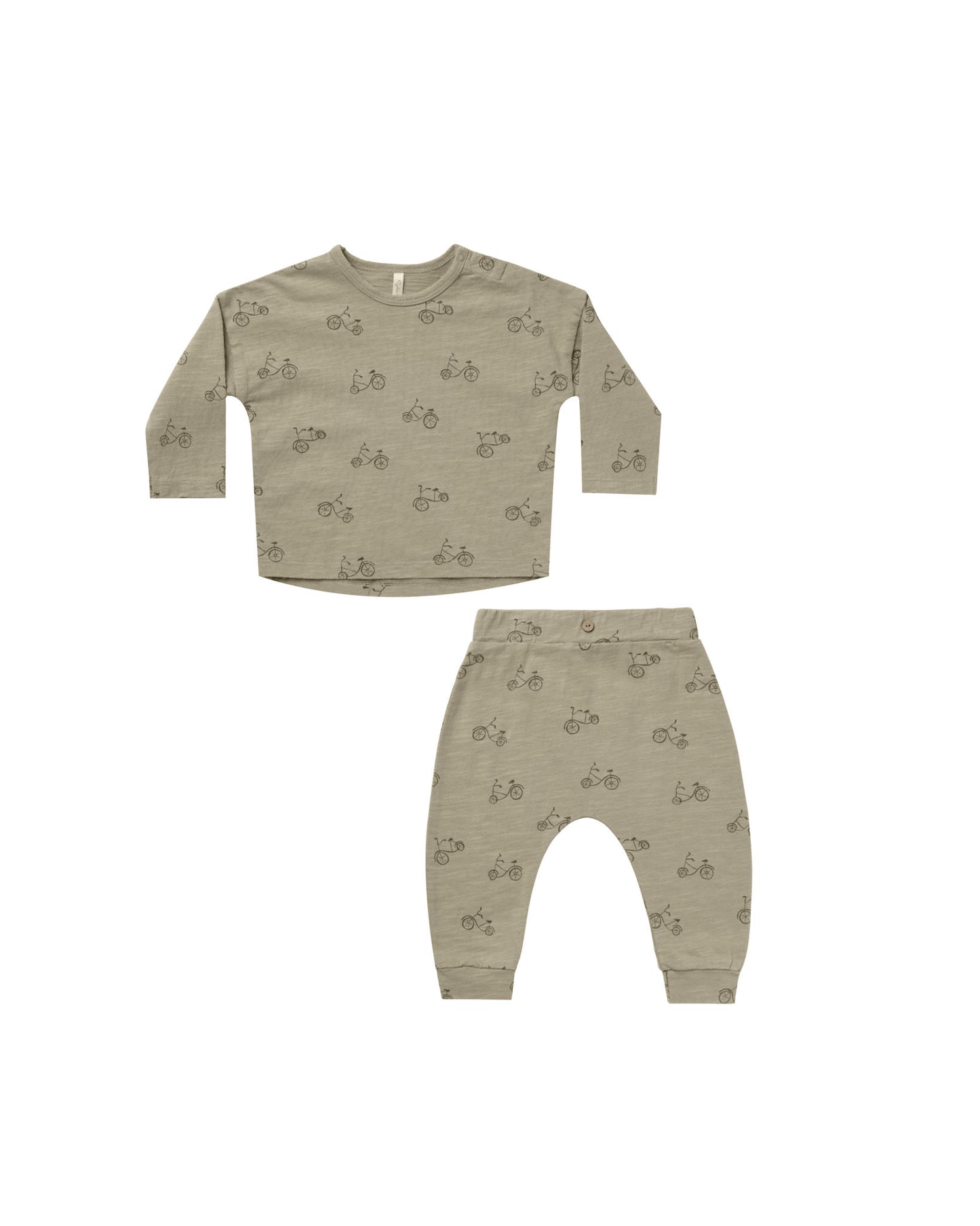 LONG SLEEVE TEE + PANT SET || BIKES