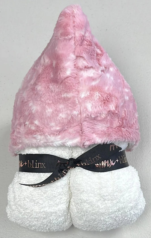 Doe wood rose hooded towel