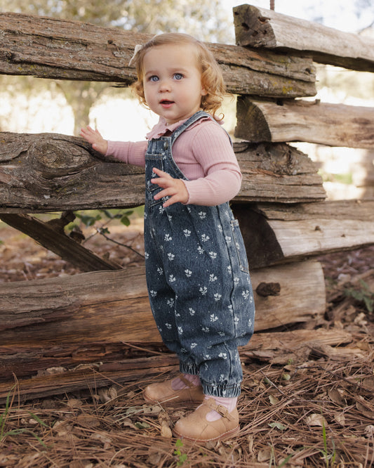 VINTAGE OVERALL HEART DITSY