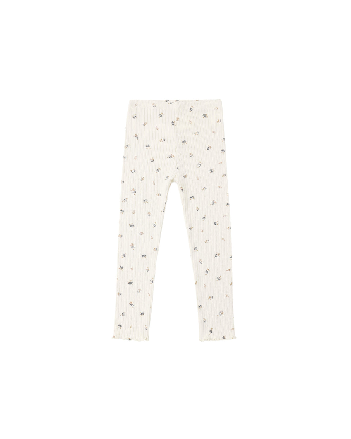 Ruffle Collar Bodysuit/Pant Set Natural Ditsy