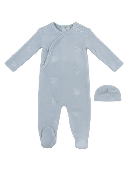 Whinny Wrap Footie & Hat Set