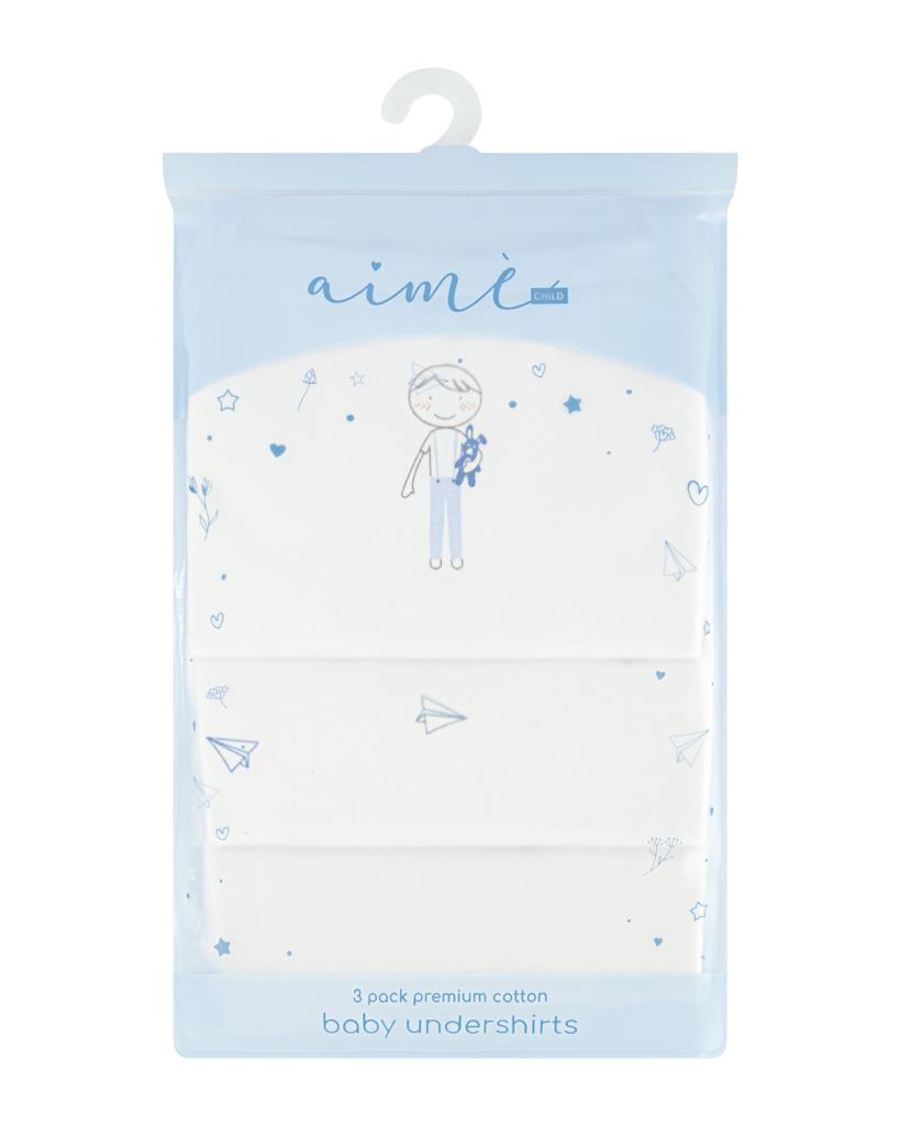 Boys Original Sleeveless Undershirts Case Pack of 3