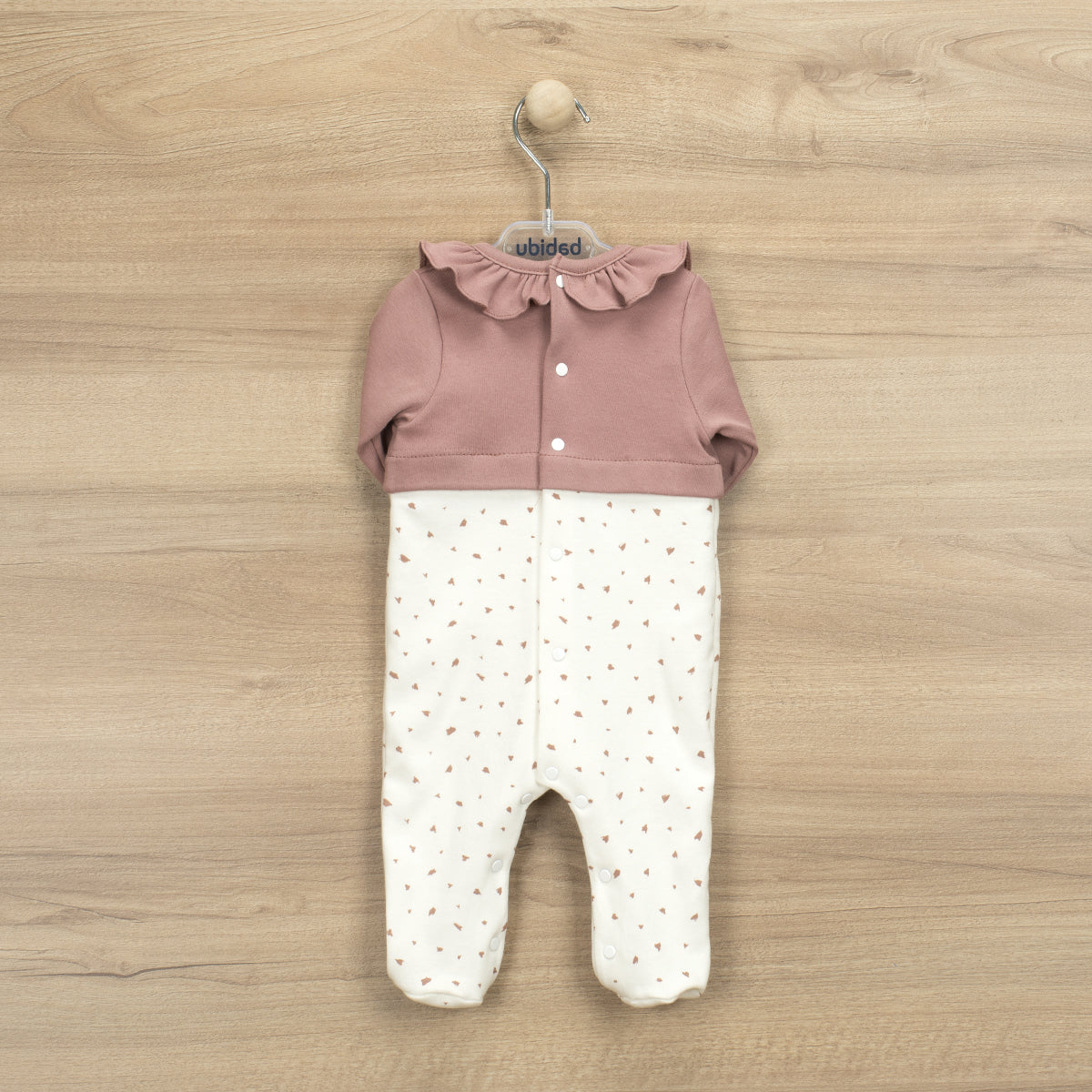 FRILLS COLLAR ROMPER VANILLA