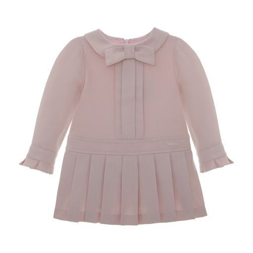 Pale Pink Flannel Dress ButterscotchBaby