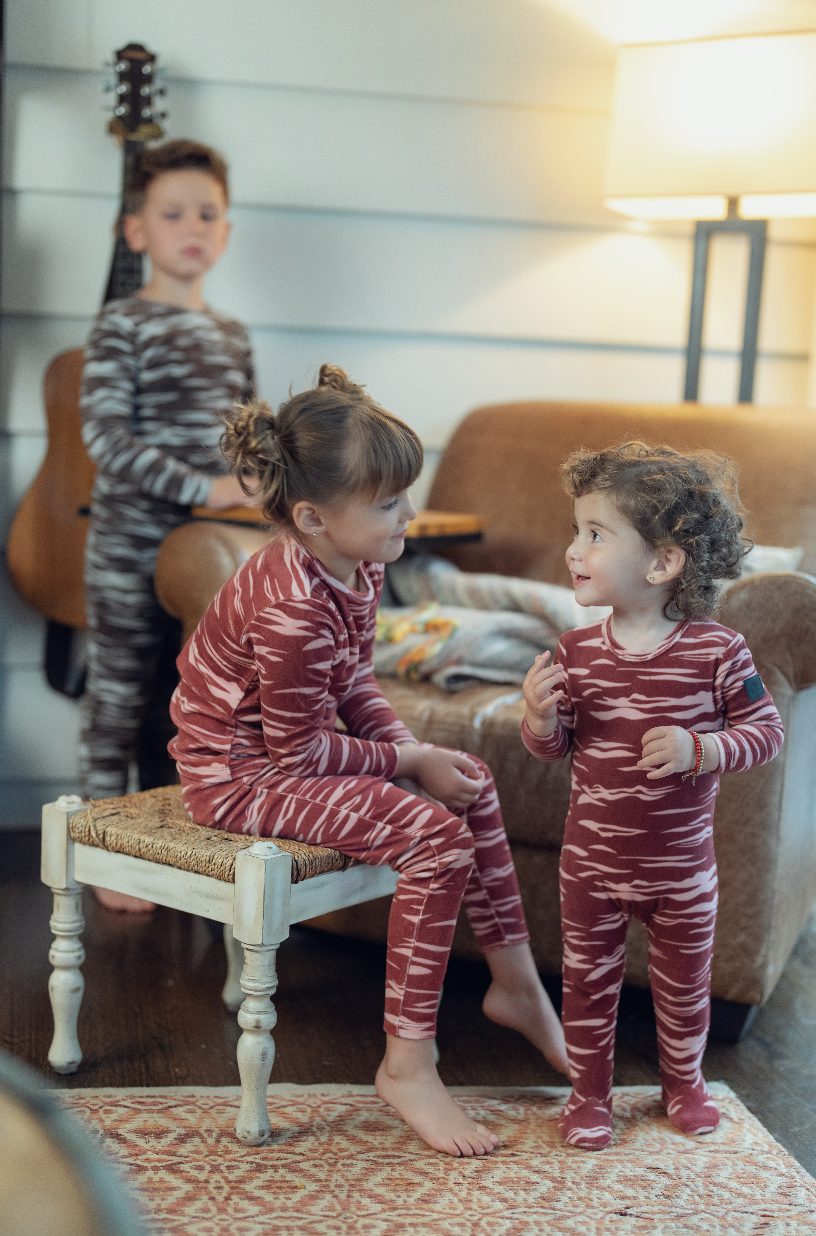 Animal Print Velour Girls 2 PC Set