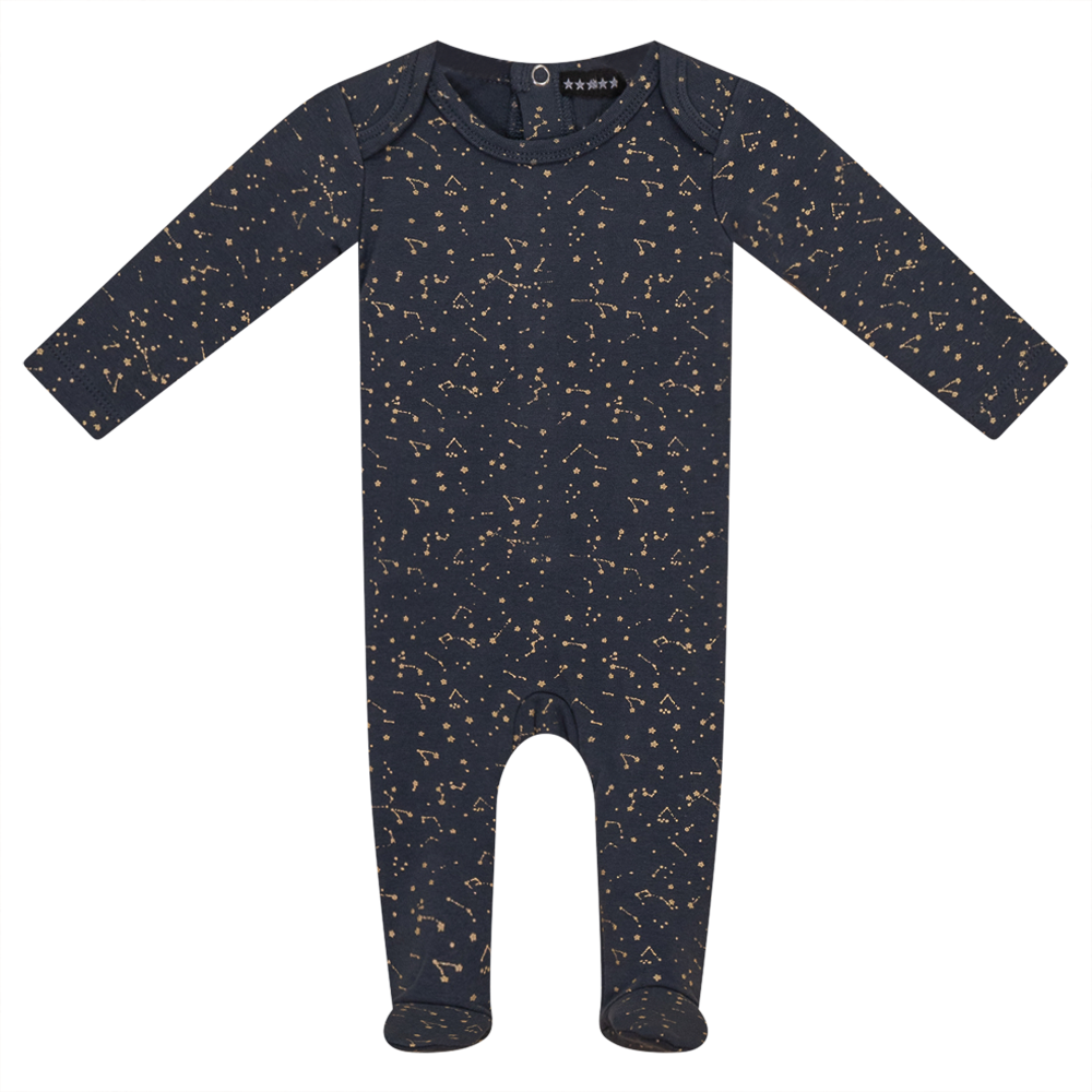 Baby Romper with Sky Design