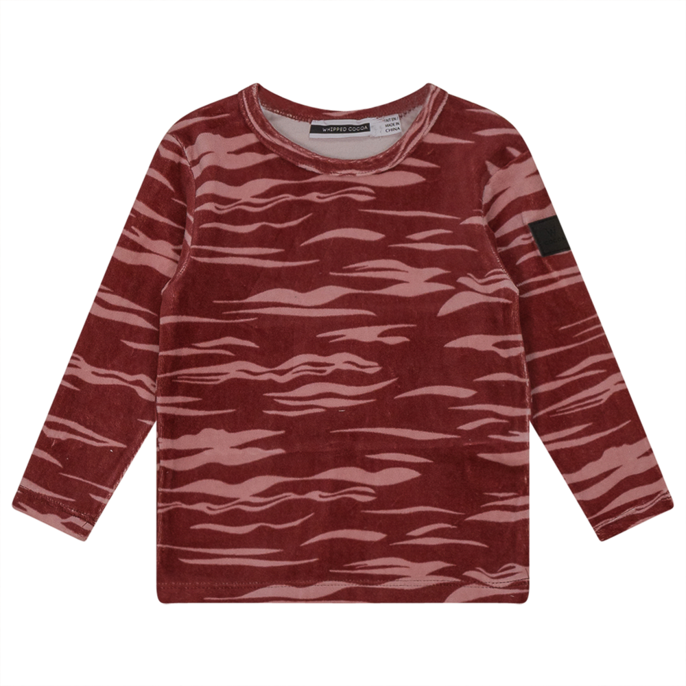 Animal Print Velour Girls 2 PC Set