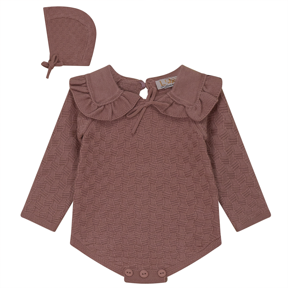 Baby Knitted Baby Girl 2 PCS Set