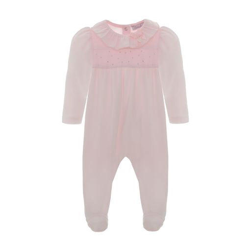 Pink Jersey Babygrow