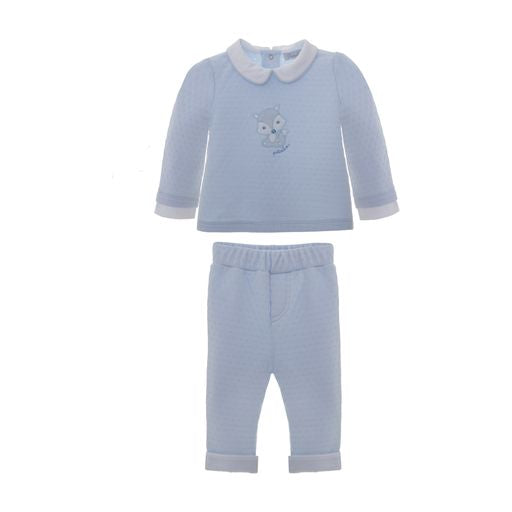 Blue Knit Set