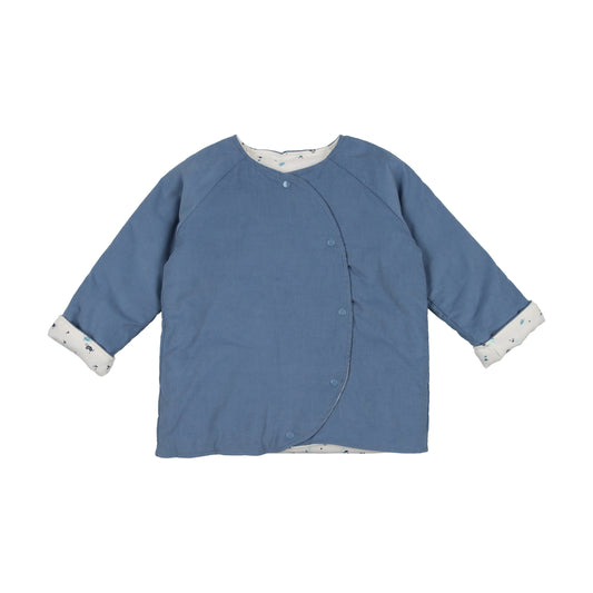 Floral Reversible Corduroy Jacket