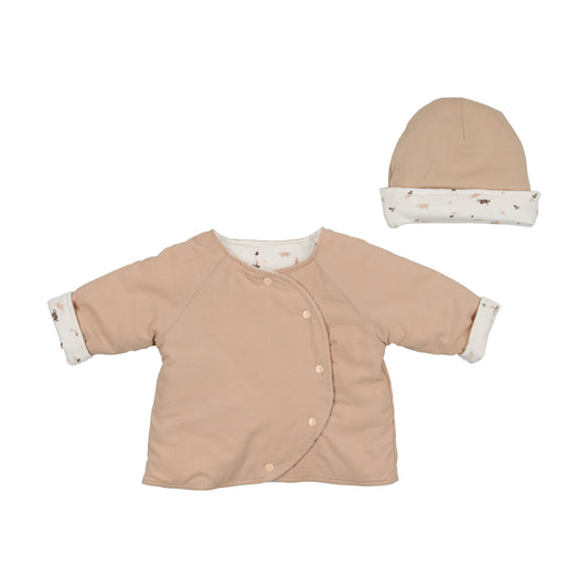 Floral Reversible Corduroy Jacket