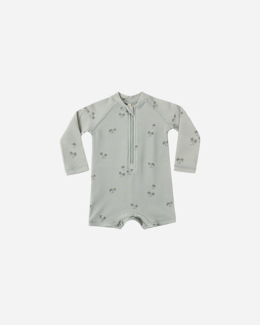 Long Sleeve One Piece Rashguard Palm