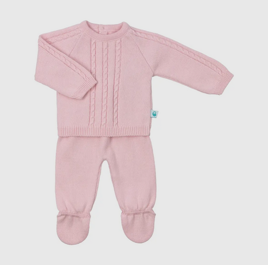Cable knit set
