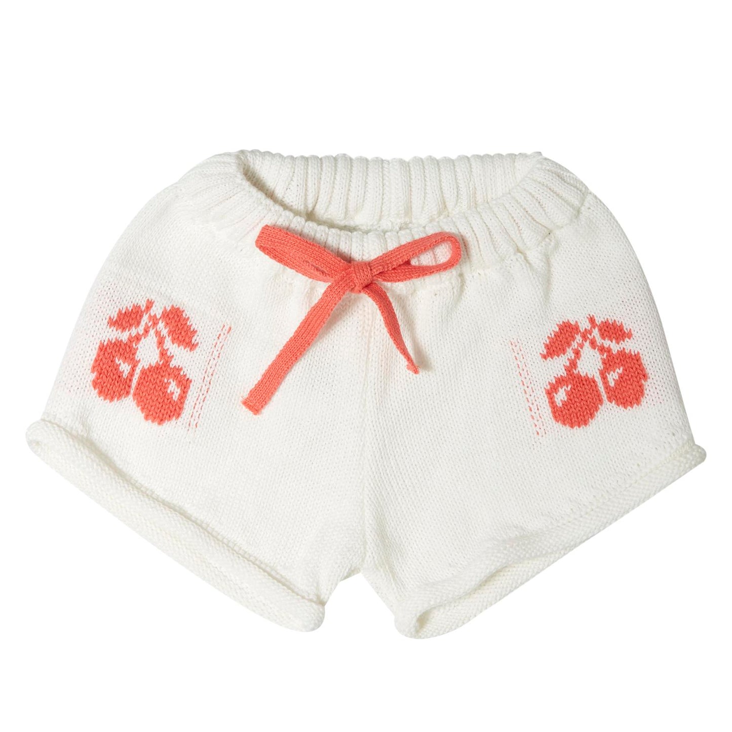 CHERRIES JACQUARD KNIT SHORTS & TANK SET
