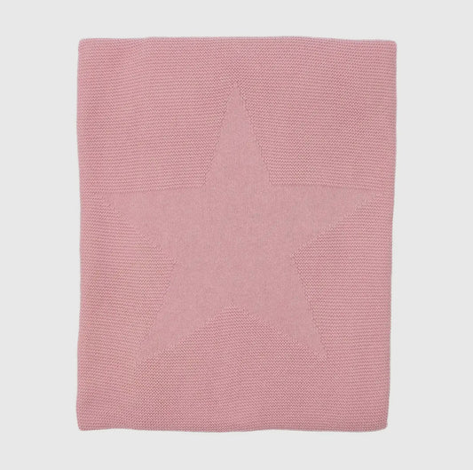 Knit star blanket