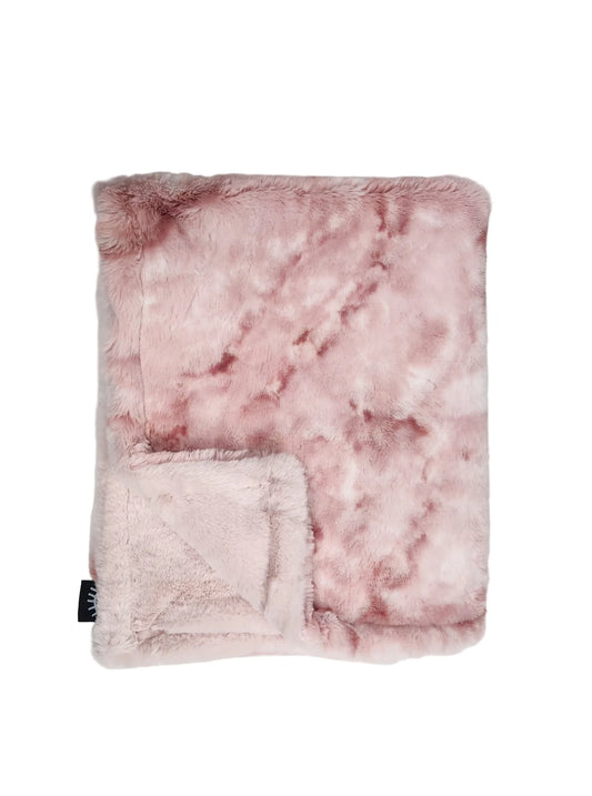 Rose quartz minky blanket