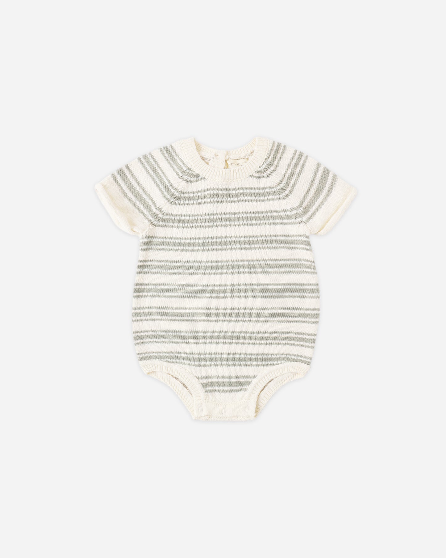 Rowan Romper Sage Stripe