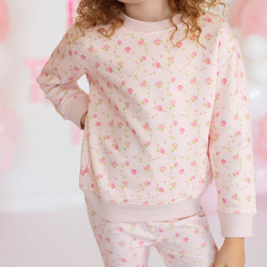 Rose Flare Sweat Set