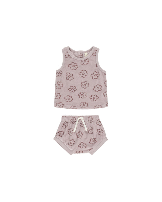 Terry Tank and Short Set