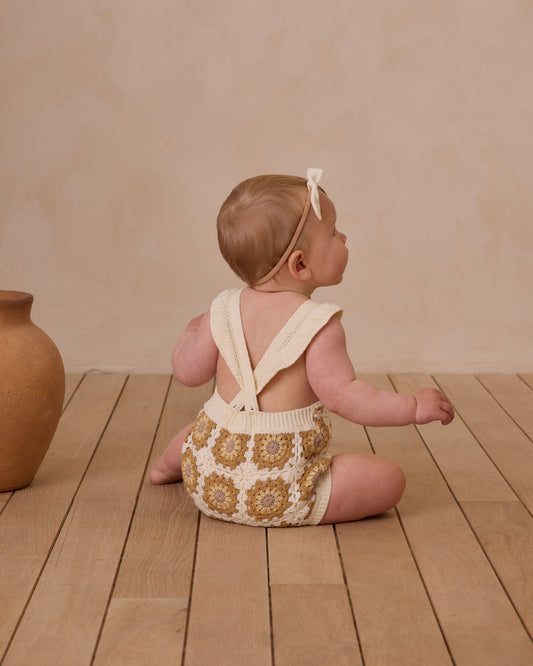 Crochet Romper Marigold Daisy