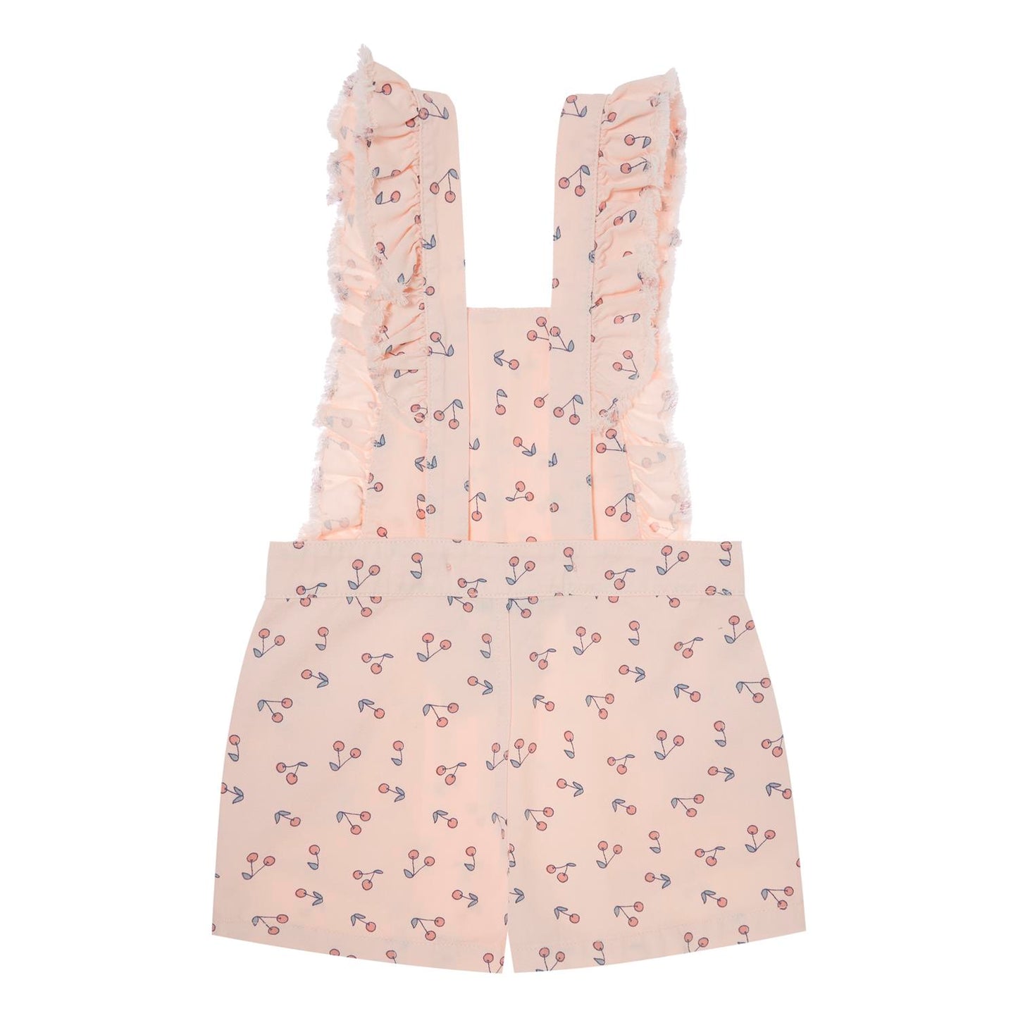 SHORT OVERALL TWILL CHERRIES PRINT