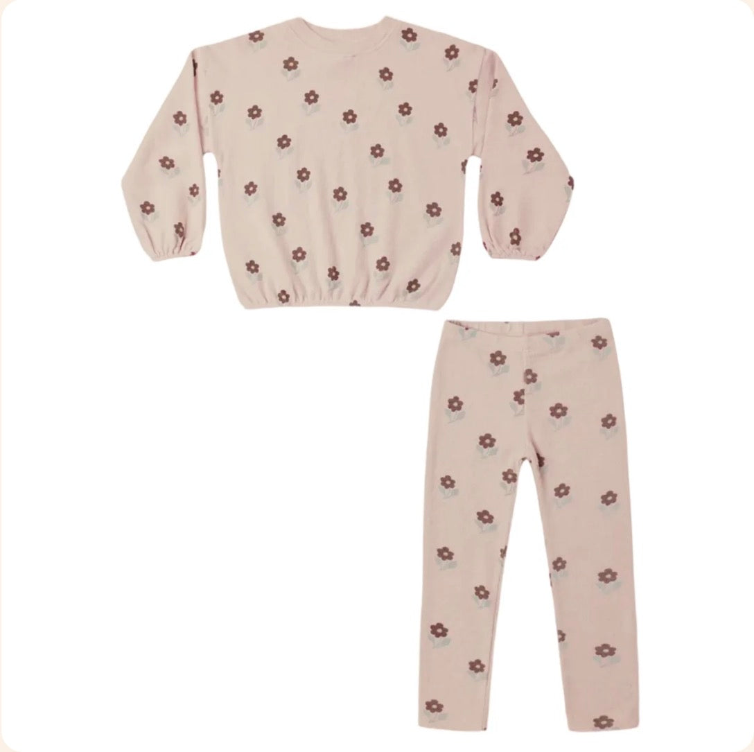 Spongey Knit Set Petal Daisy