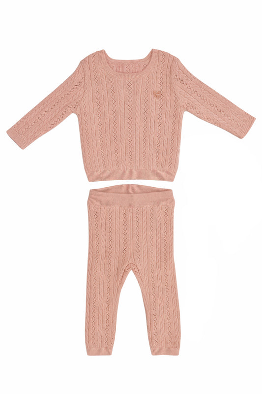 KB Pointelle Knit Set