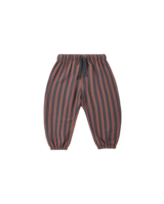 OVERSIZED SET MULBERRY STRIPE