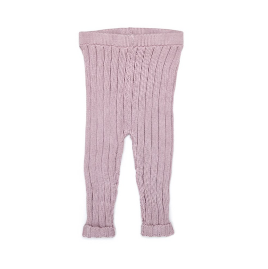 flower sweater and ribbed legging set