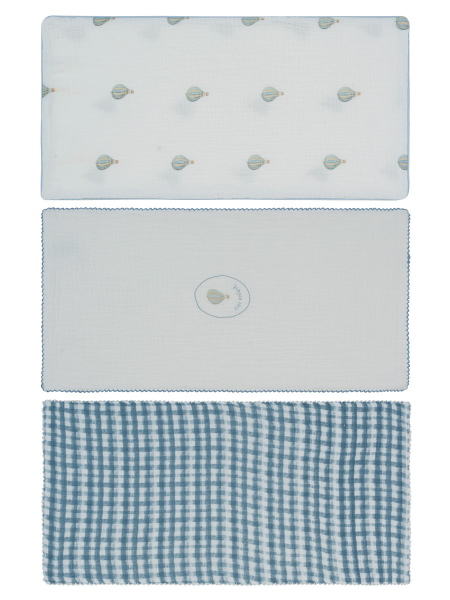 Enfant Burp Cloth Set 3