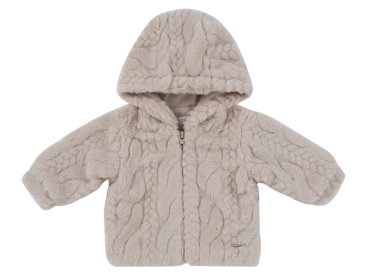 Atelier Cable Fur Jacket