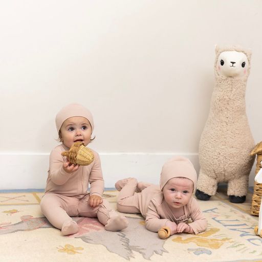 Baby Romper And Hat In Pouch