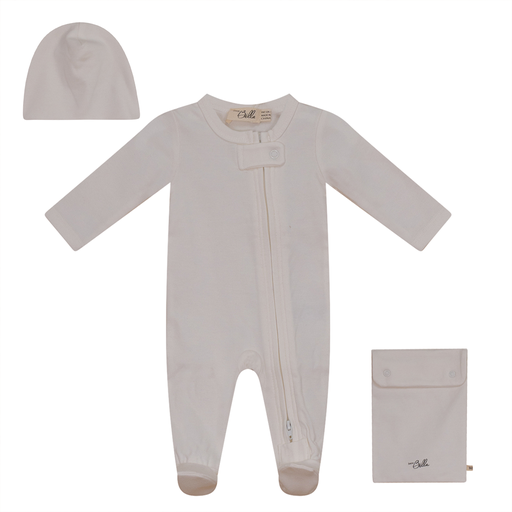 Baby Romper And Hat In Pouch