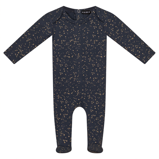 Baby Romper with Sky Design