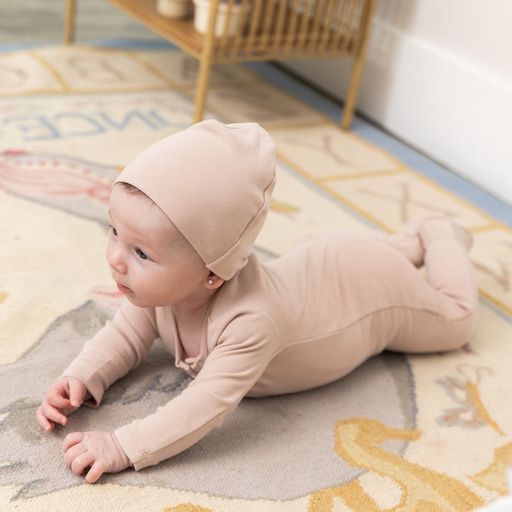 Baby Romper And Hat In Pouch